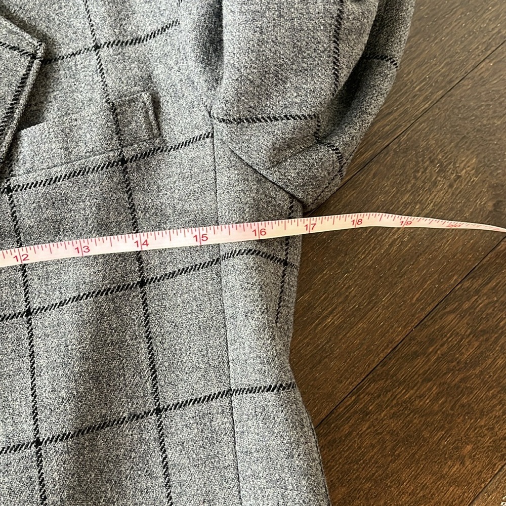 Vintage Pendleton Checkered Women's Blazer - Petite - Picture 7 of 11
